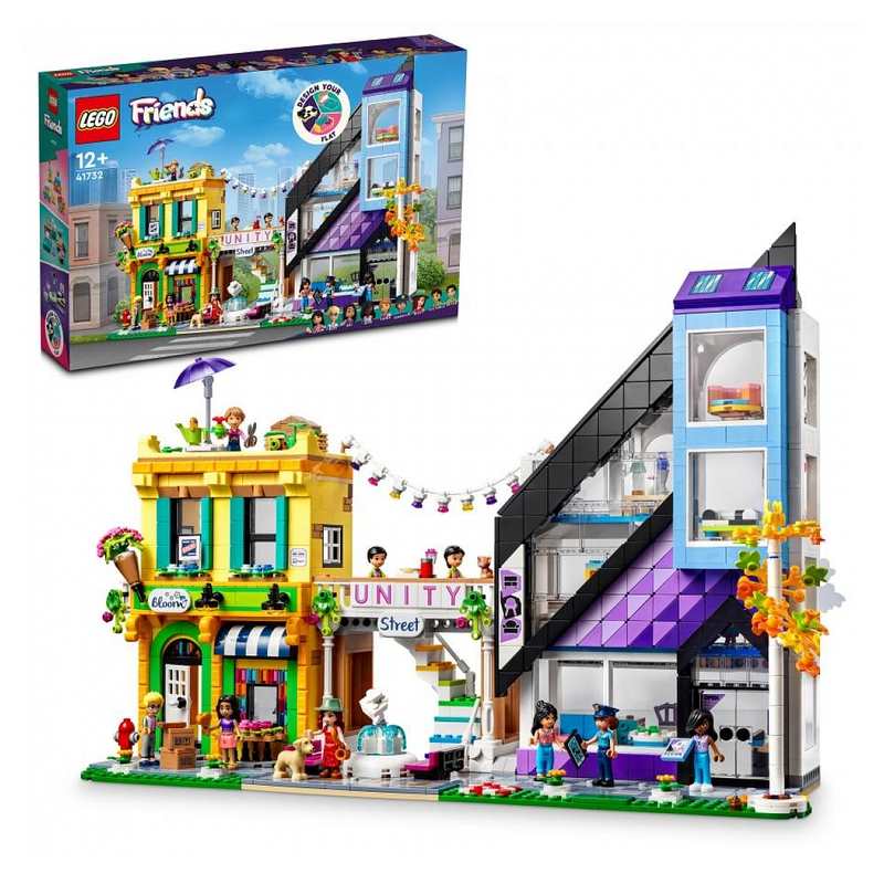 41732 Les boutiques de fleurs et de décoration LEGO Friends