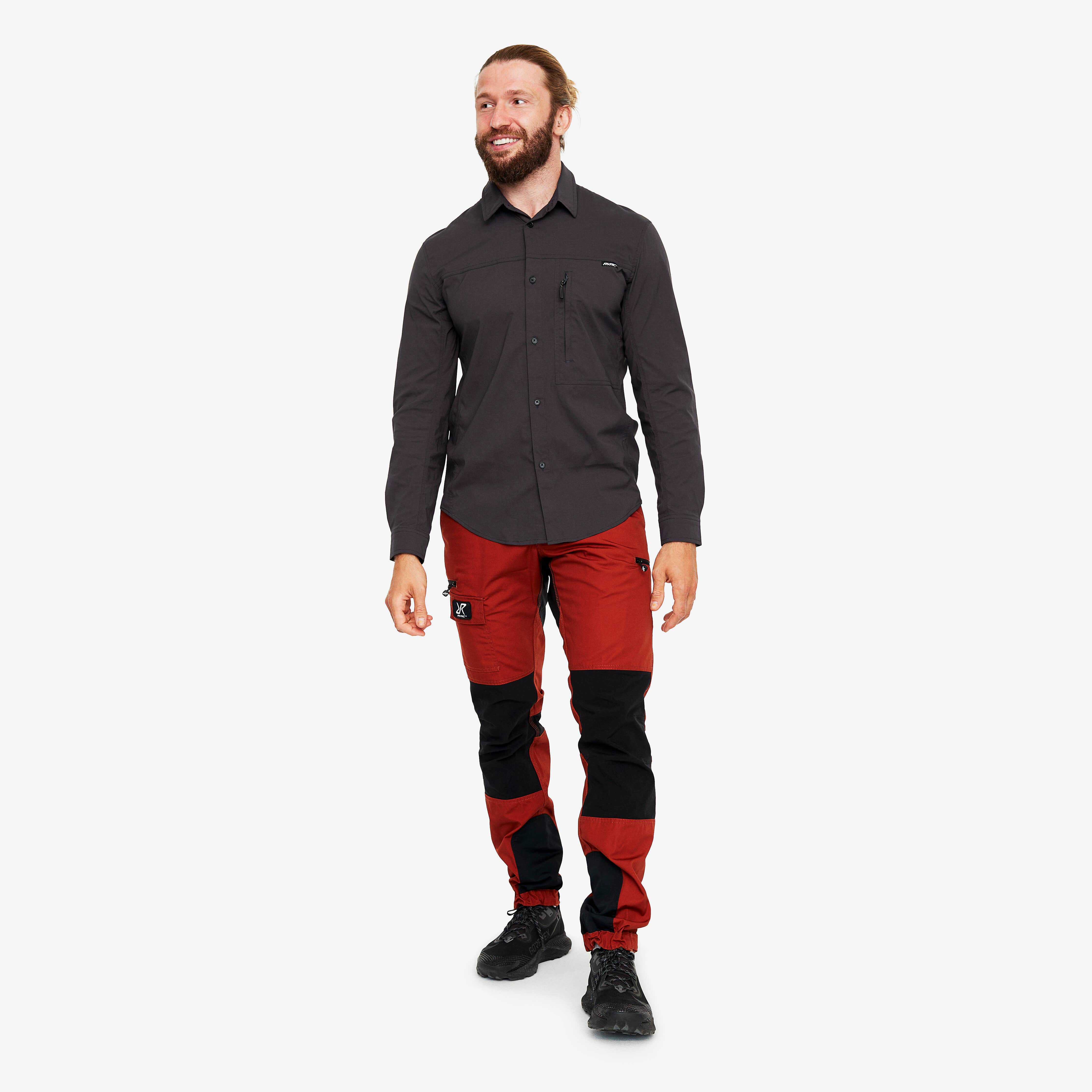 Preparation Stretch Shirt Homme Obsidian