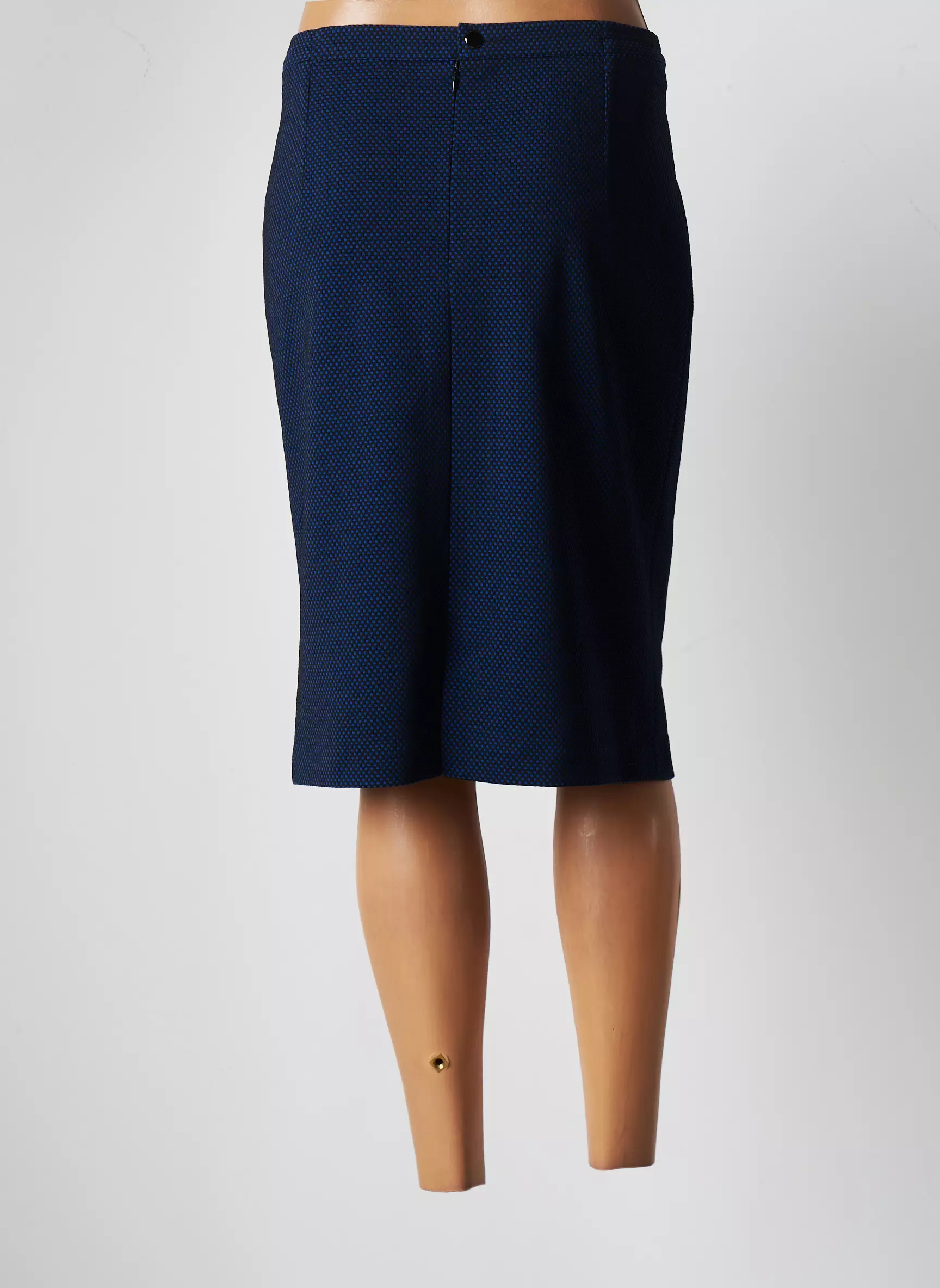 Jumfil Jupes Mi Longues Femme couleur bleu