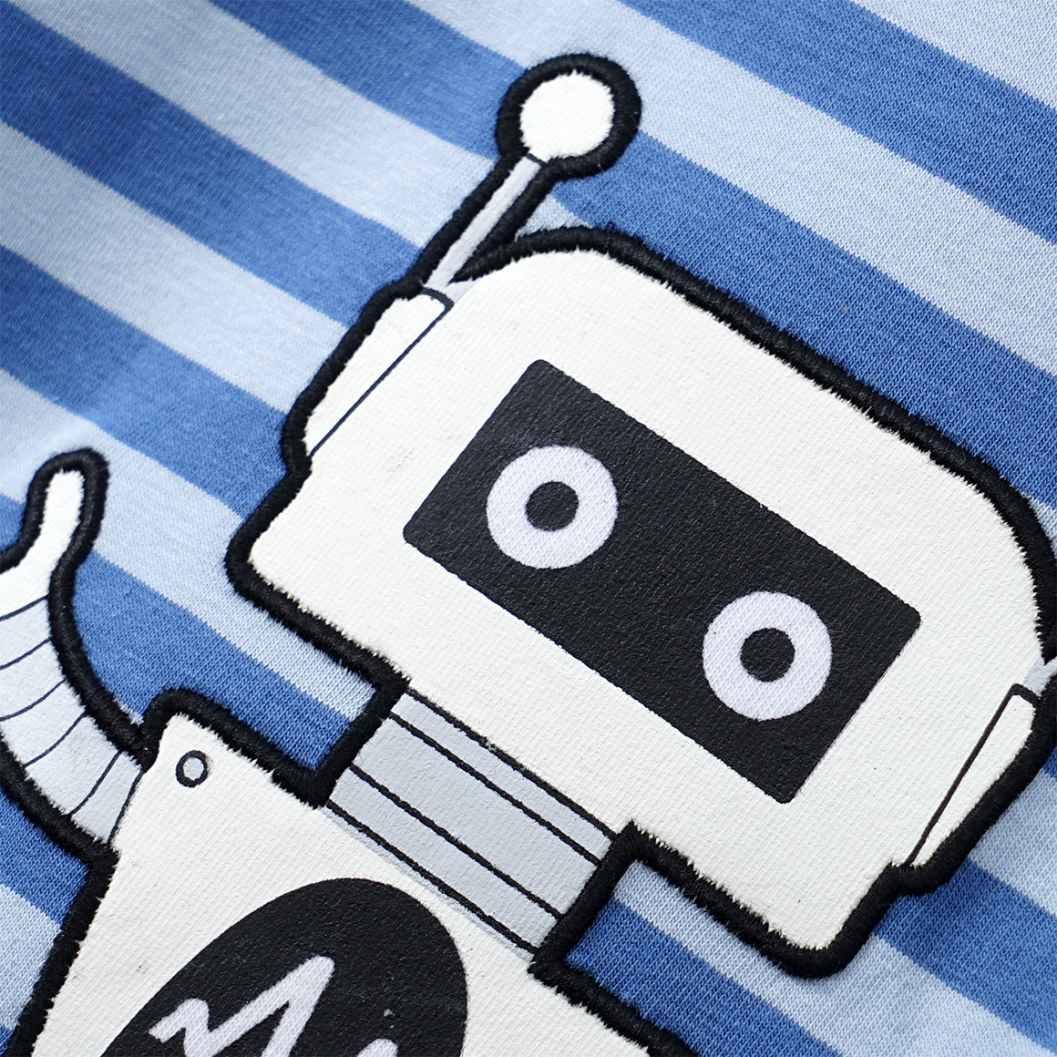 Kinder Langarmshirt mit Blockstreifen