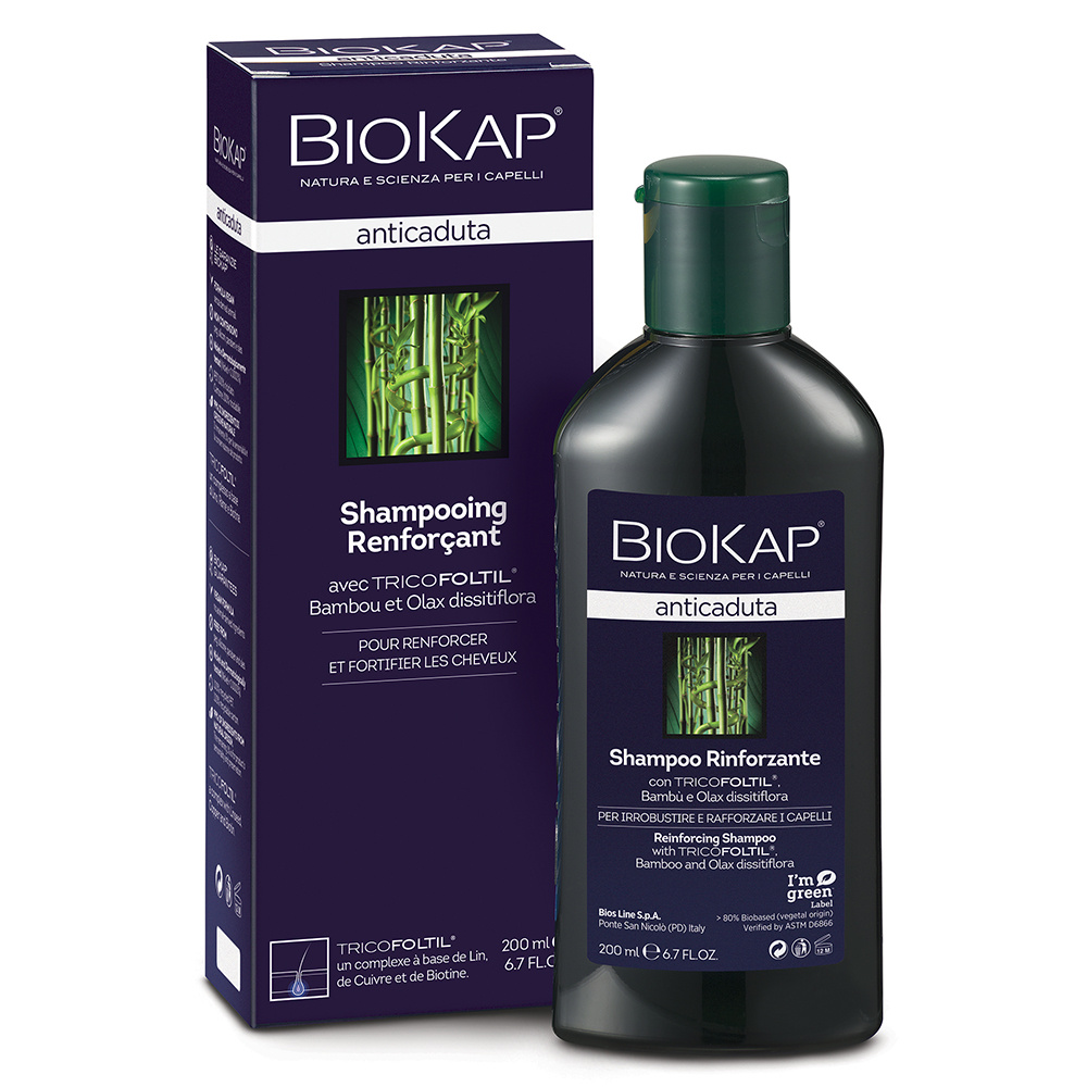 biokap SHAMPOOING RENFORÇANT SHAMPOOING FORTIFIANT ANTICHUTE