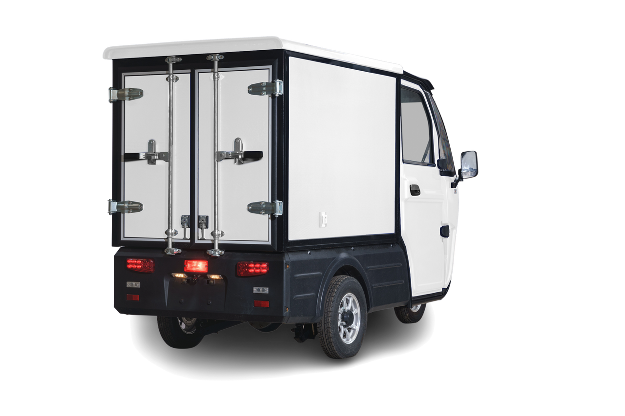 Stormborn Y8C 45 km/h Cargo Dreirad weiß