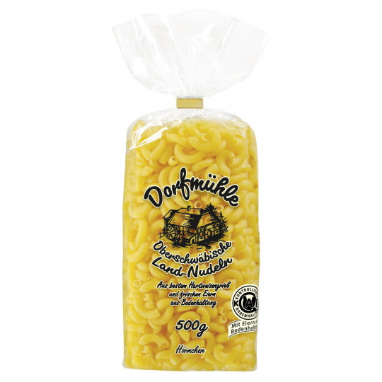 Dorfmühle Oberschwäbische Land-Nudeln Hörnchen 500G