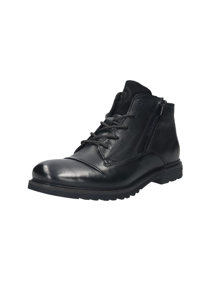 Bugatti Schnürstiefel in schwarz günstig kaufen