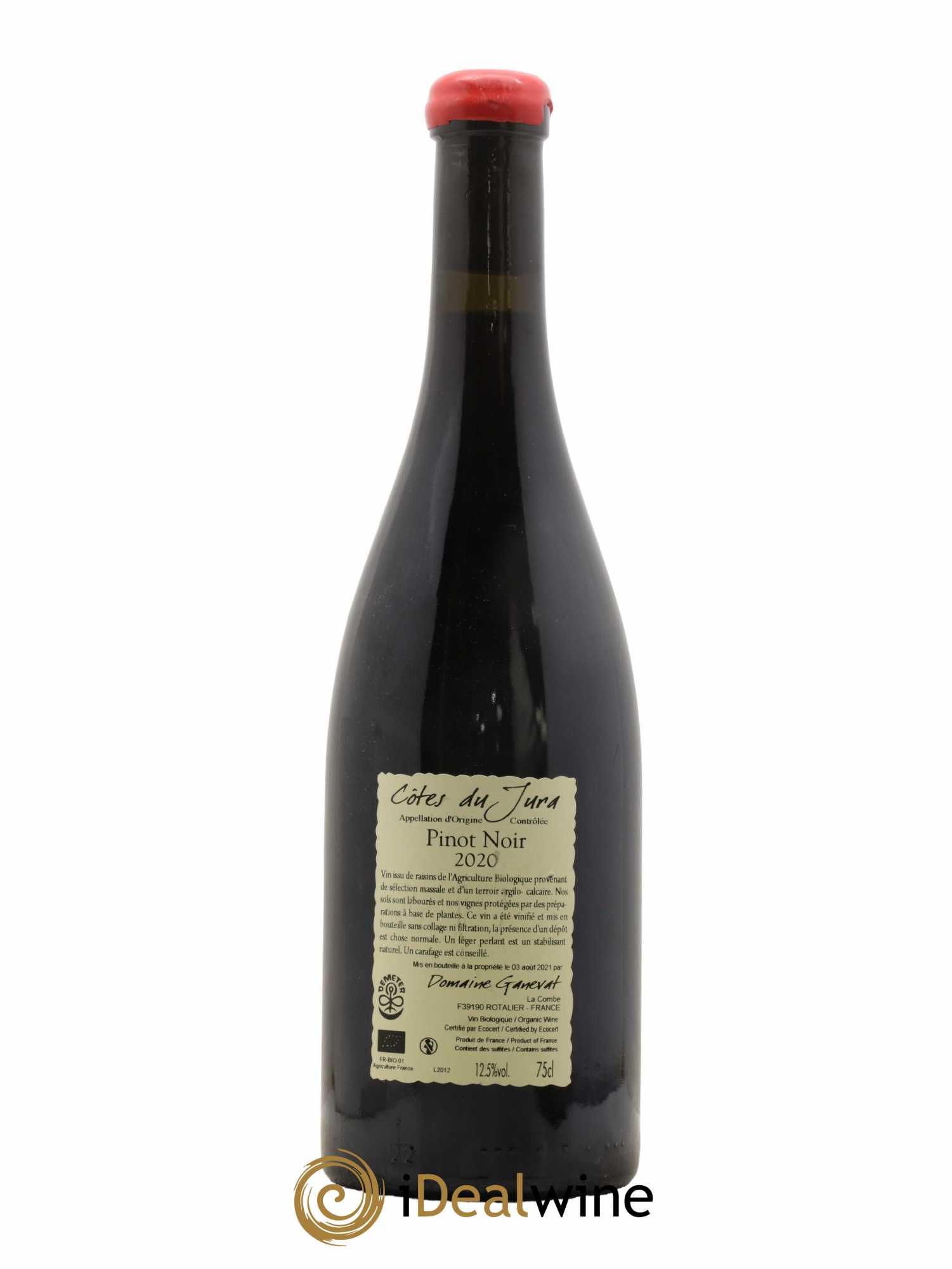 Côtes du Jura Cuvée Julien Jean-François Ganevat (Domaine)  2020 - Lot de 1 Bouteille