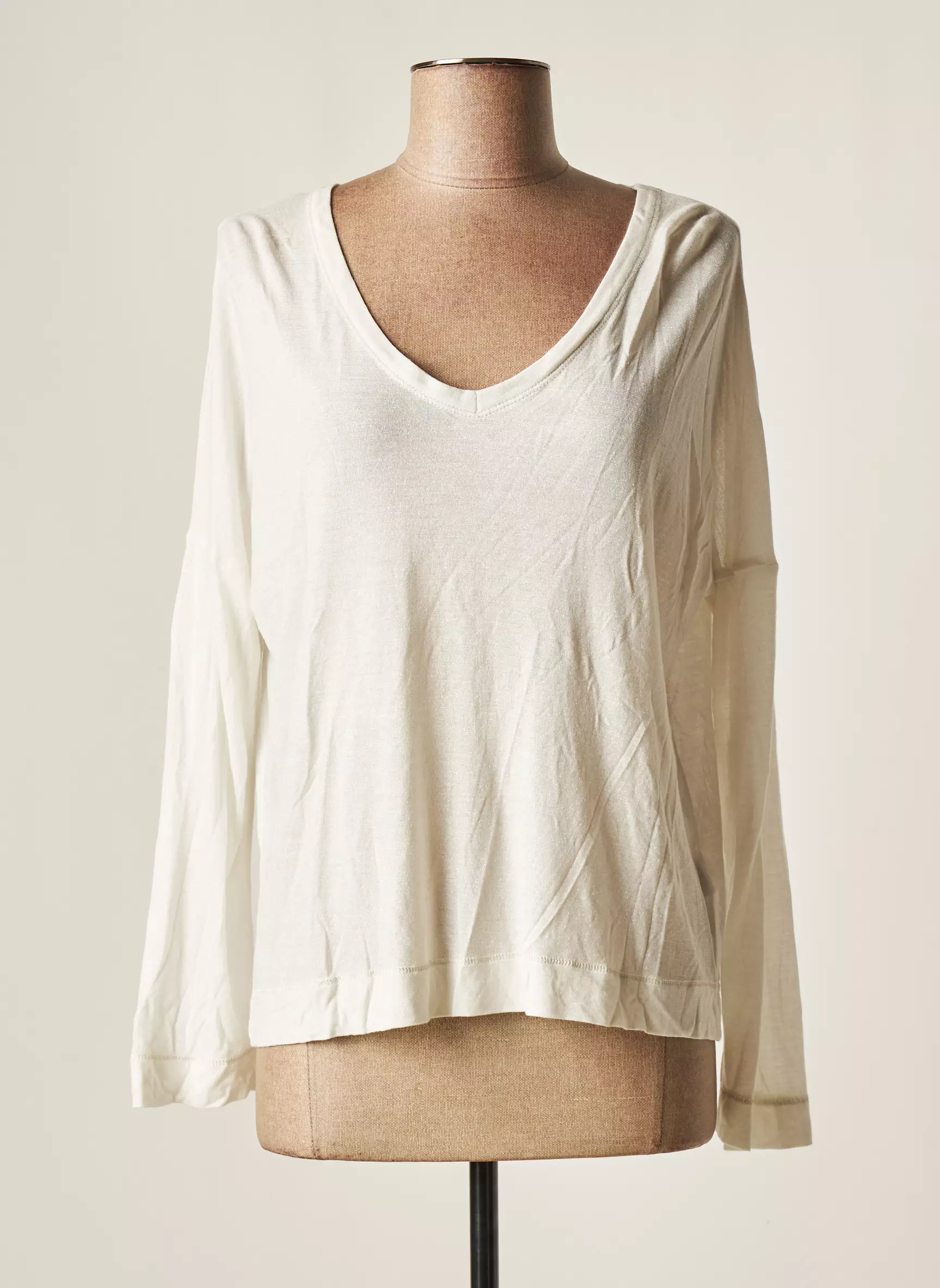 Guitare Tops Femme couleur gris