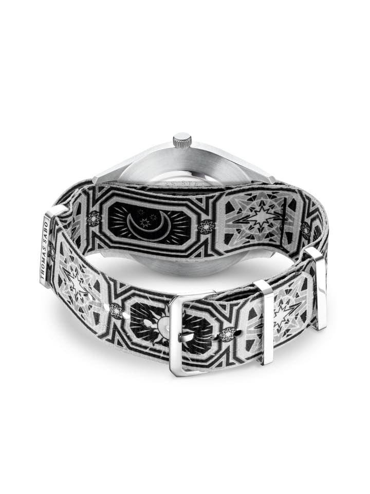 Thomas Sabo Uhrenarmband in schwarz, weiß günstig kaufen ⌀ 20 mm