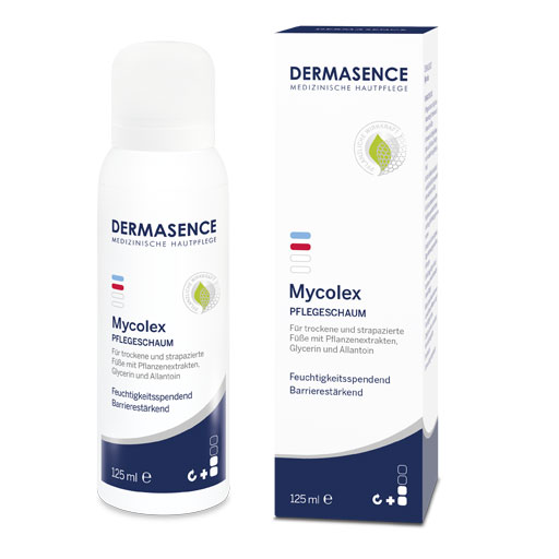DERMASENCE Mycolex Pflegeschaum  125 ml  Schaum