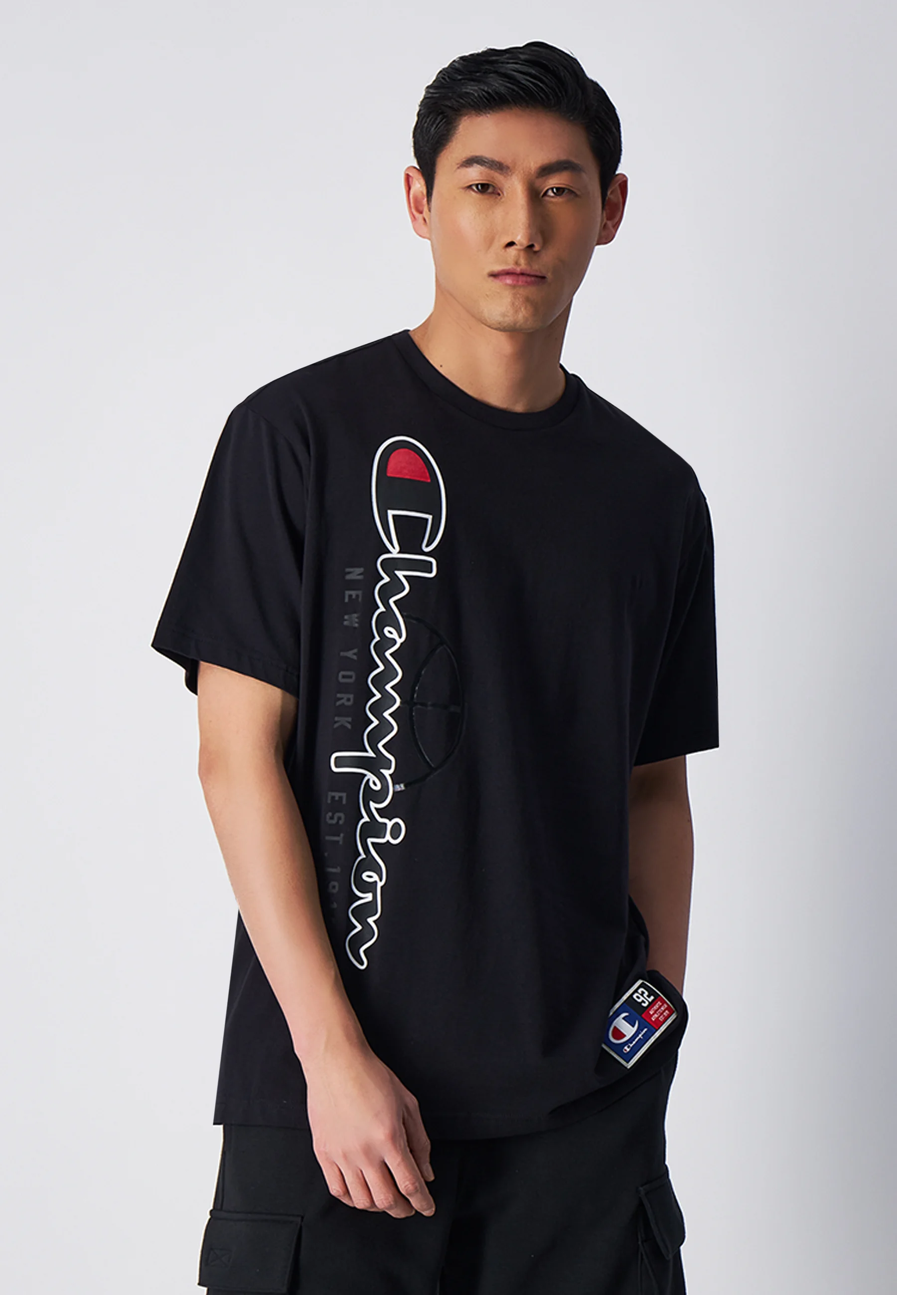 Camiseta de campeón con estampado