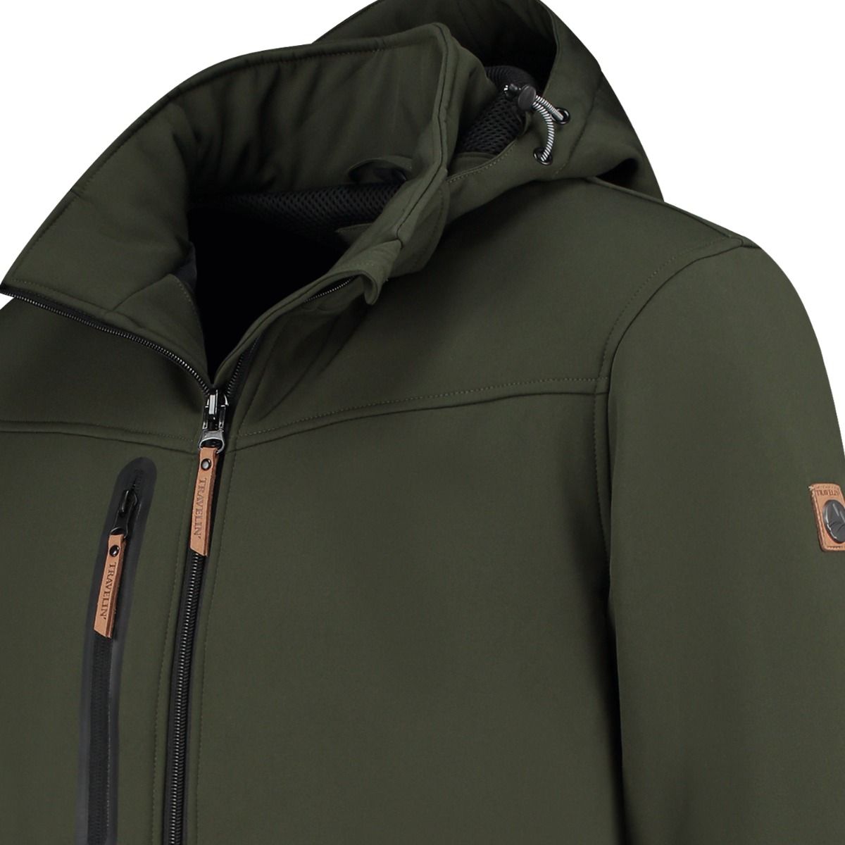 Travelin' Holger grüne Herren Jacke