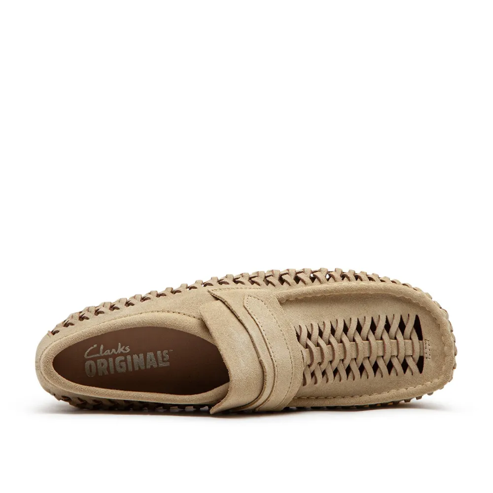 Clarks Wallabee Loafer Weave 26176534 / braun