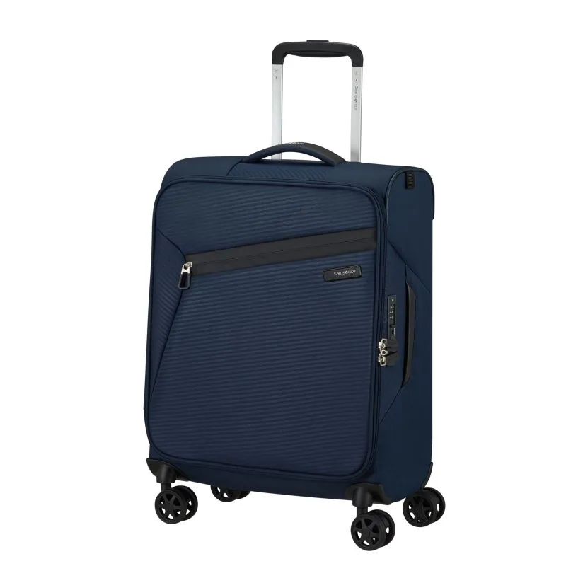 Samsonite LITEBEAM Handgepäck 4 Rollen 55cm - Midnight Blue