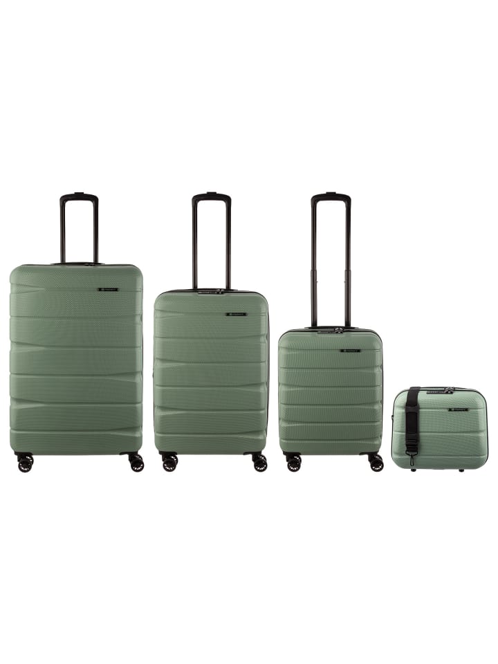 Franky Kofferset in green günstig kaufen onesize