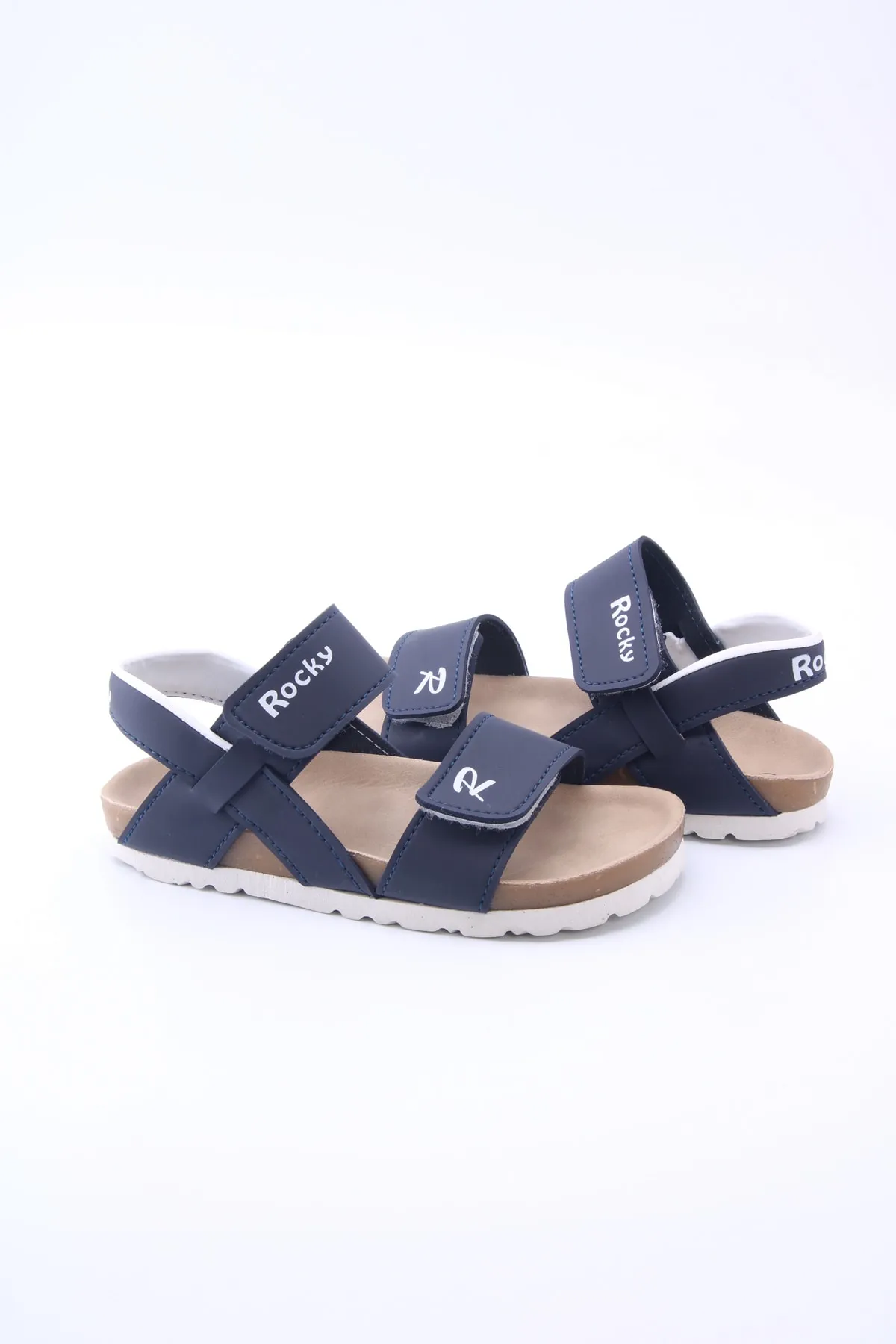 eformoda by emre yılmaz  Marineblaue Kindersandalen 112