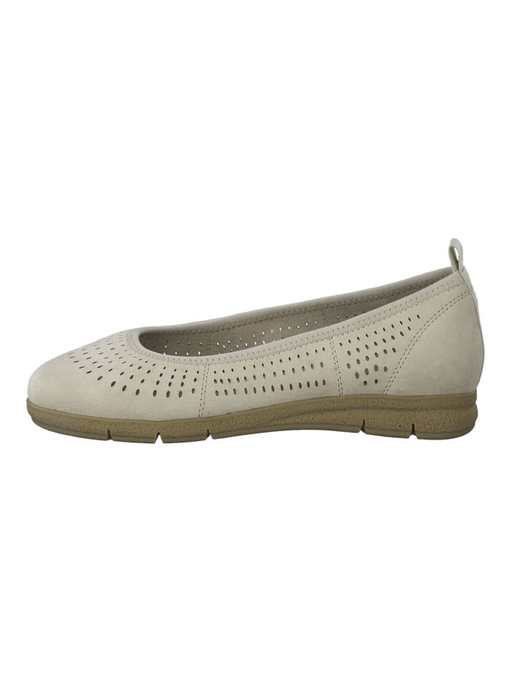 Tamaris Ballerinas in Beige günstig kaufen