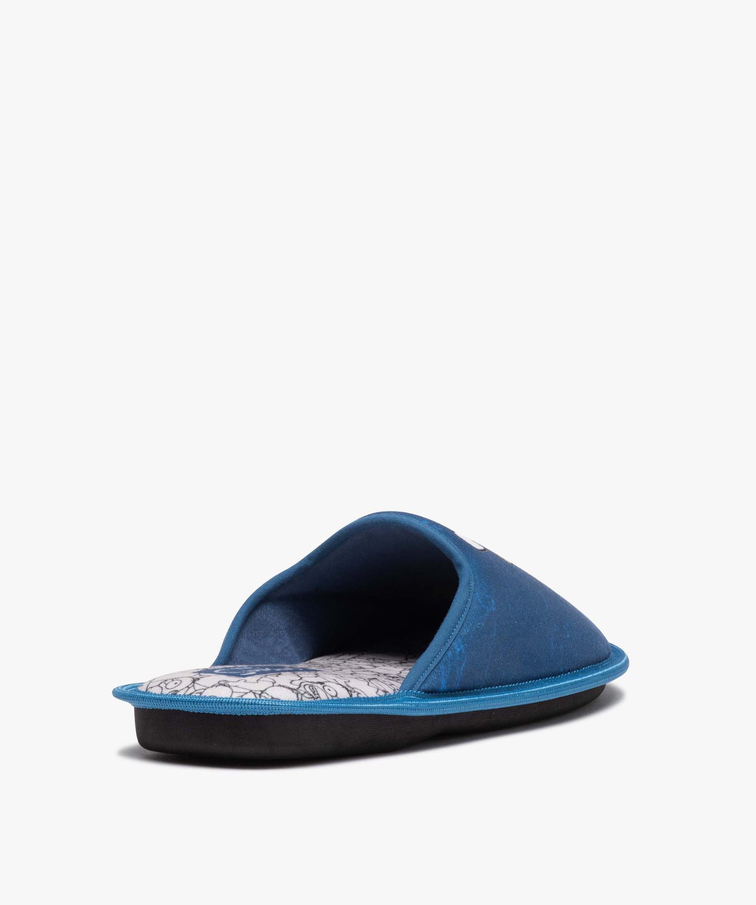 Chaussons homme mules imprimées - Simpsons multicolore | GEMO