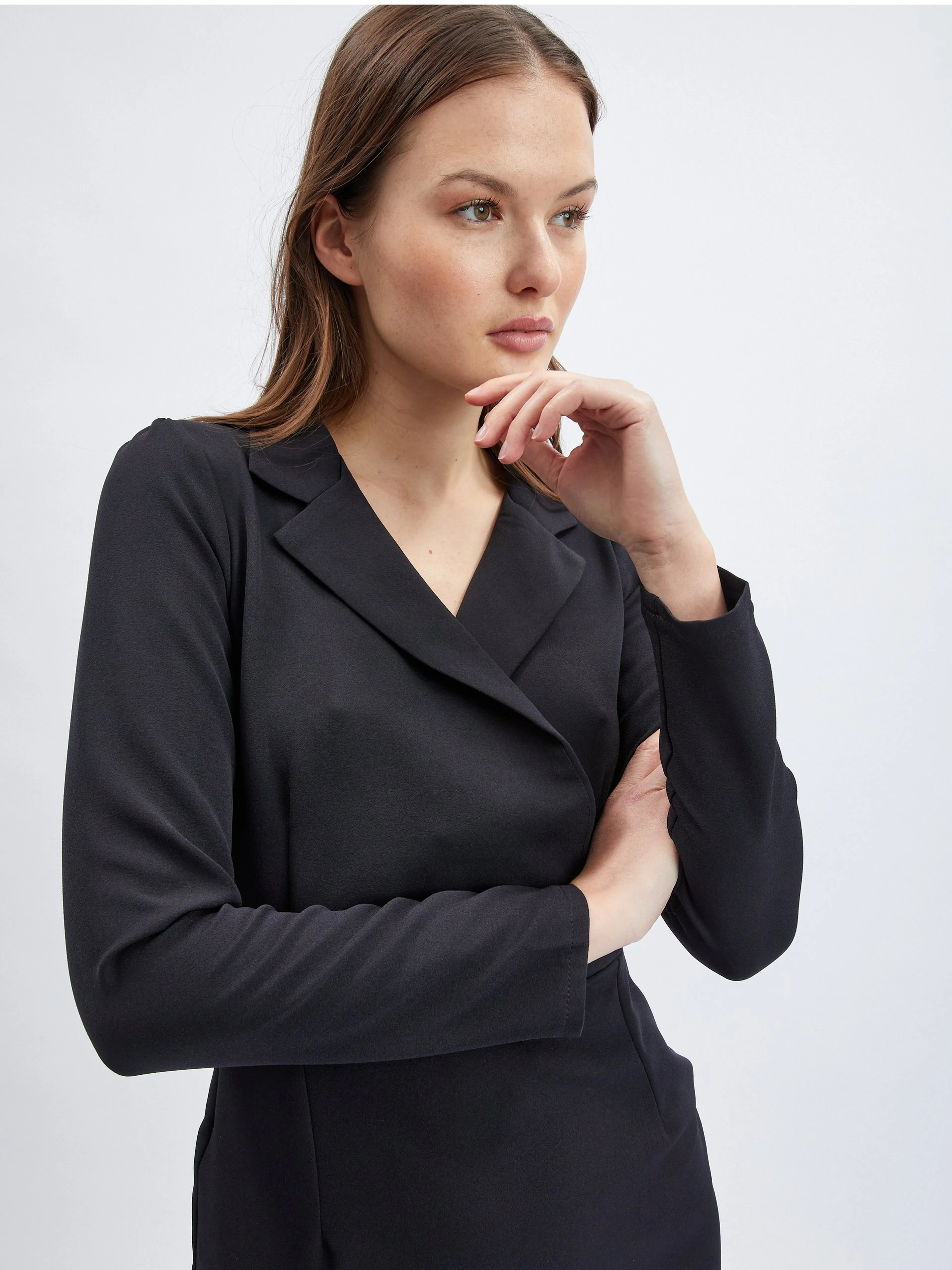 Schwarzes Damen Etuikleid ORSAY