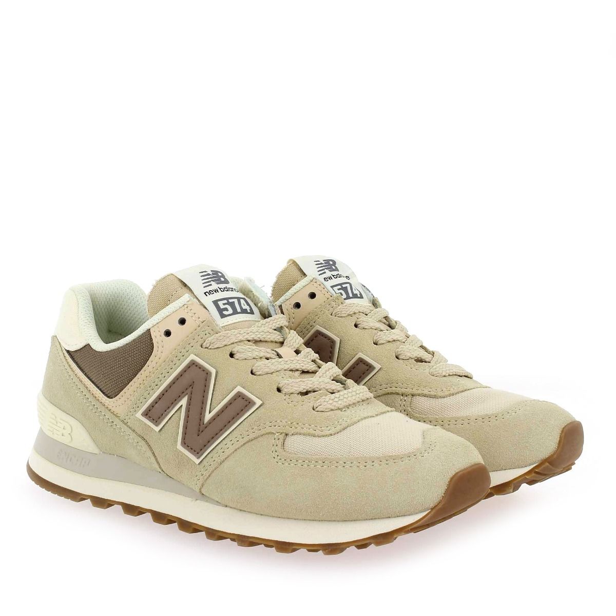 New Balance  WL574NS2 - Beige Marron