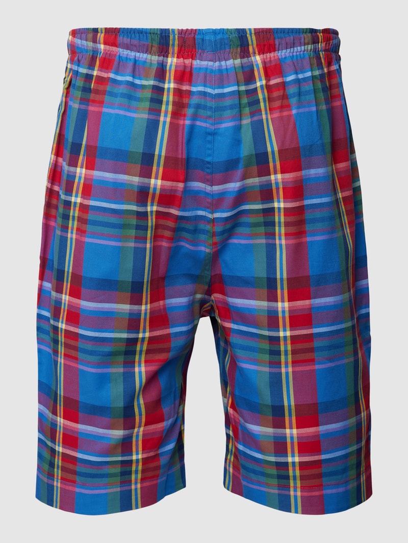 Pyjama-Hose mit kurzem Bein in rot