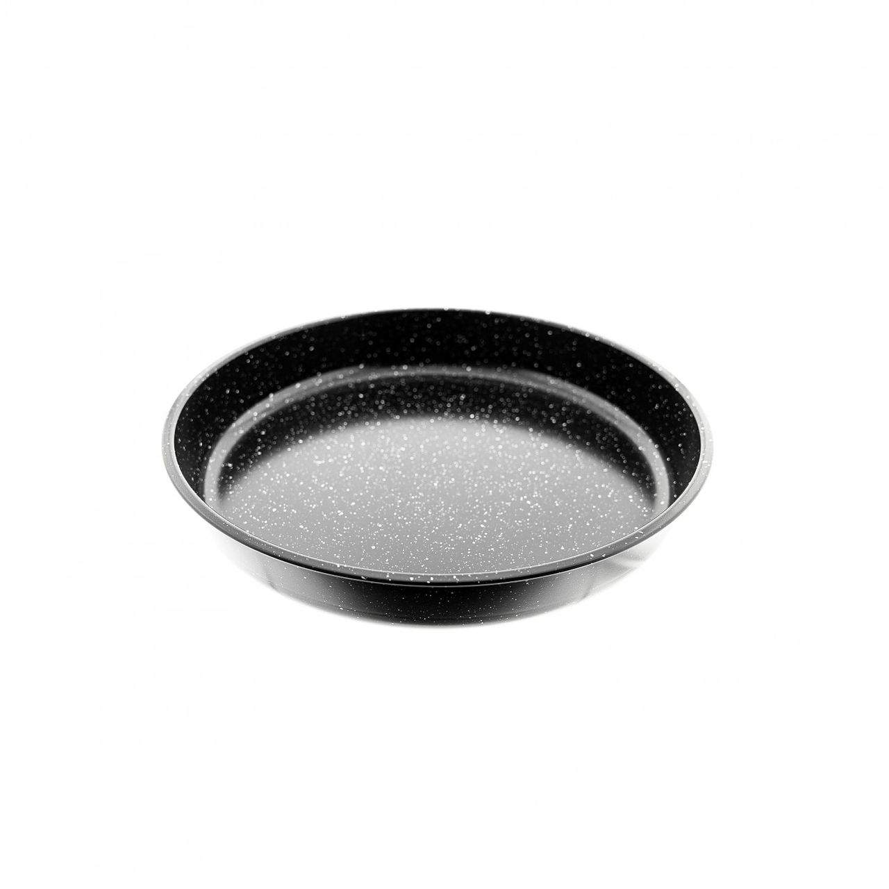 Almina 3er Set Backblech aus Granit in Schwarz 32/36/40 cm Backofenblech Tepsi