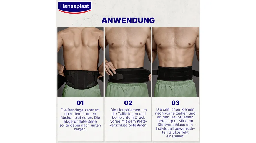 Hansaplast Protective Rücken-Bandage