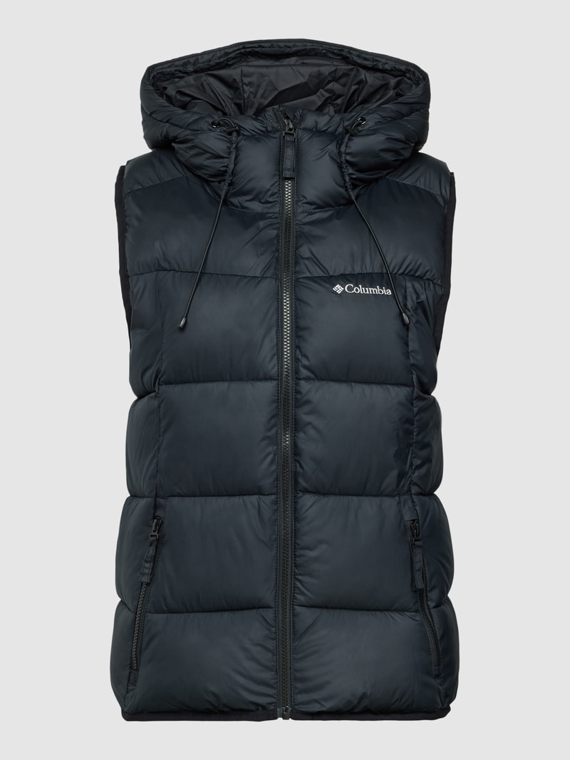 Steppweste mit Kapuze Modell 'PIKE LAKE II INSULATED VEST' in schwarz