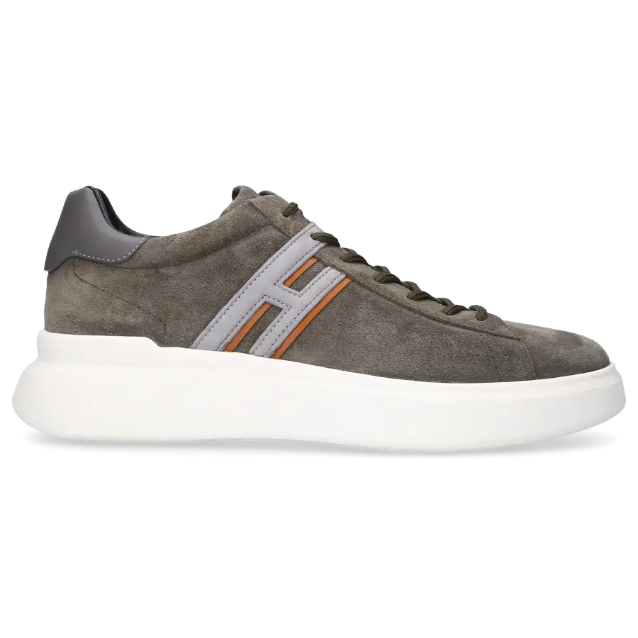 Hogan - Sneaker low H580 Veloursleder - grün