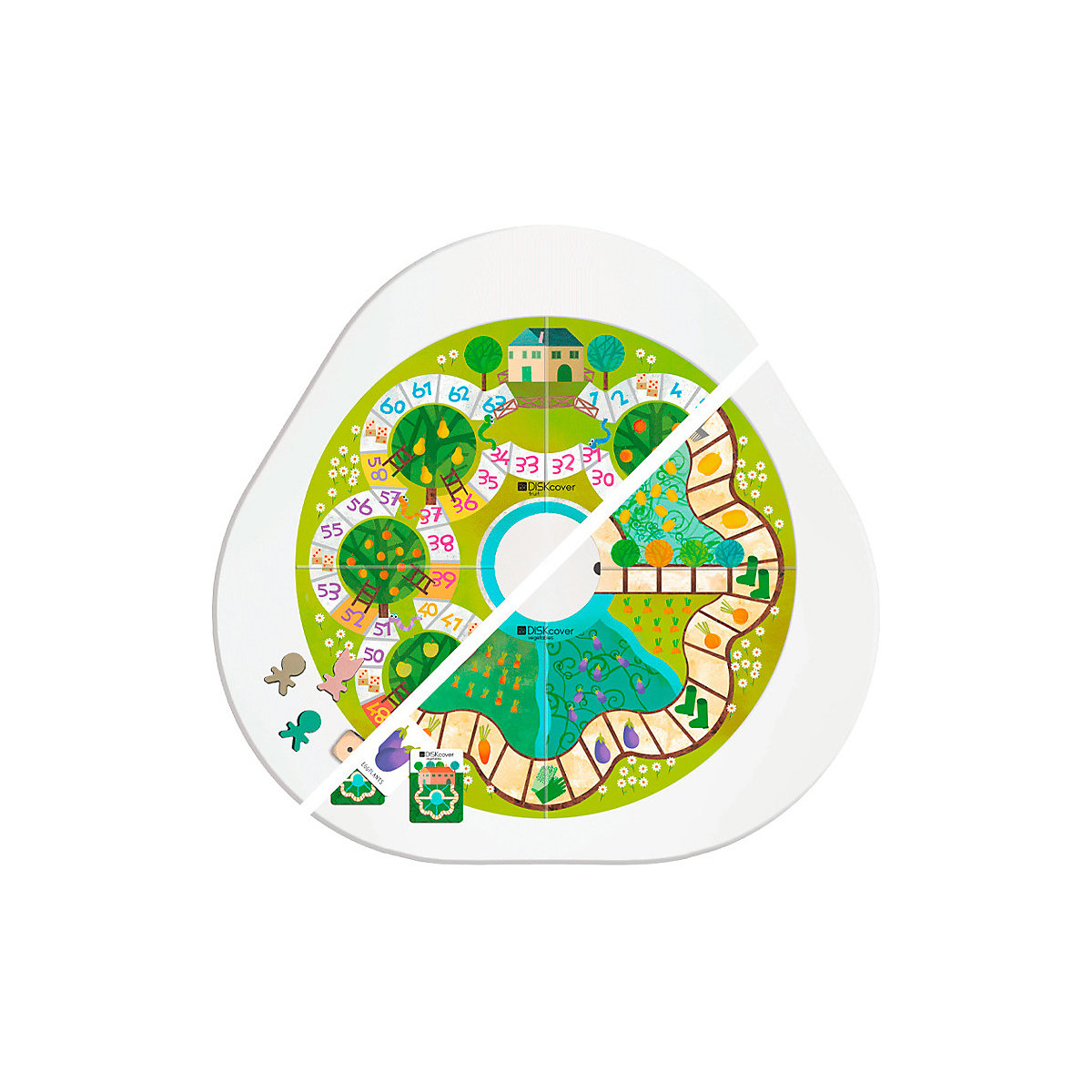 Stokke™ MuTable™ DISKcover Spielscheibe, Obst & Gemüse