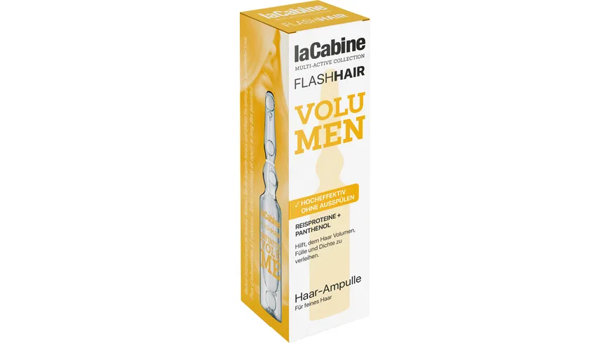 LACABINE Volumen Haarampulle 5 ml