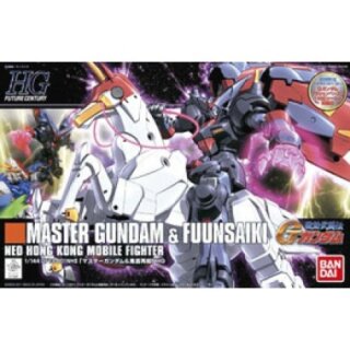 Gundam - 1/144 HGFC Master Gundam & Fuunsaiki