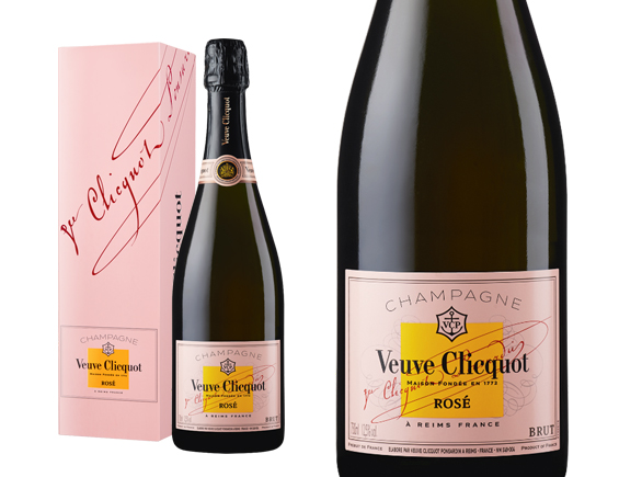Champagne Veuve Clicquot Rosé Sous étui