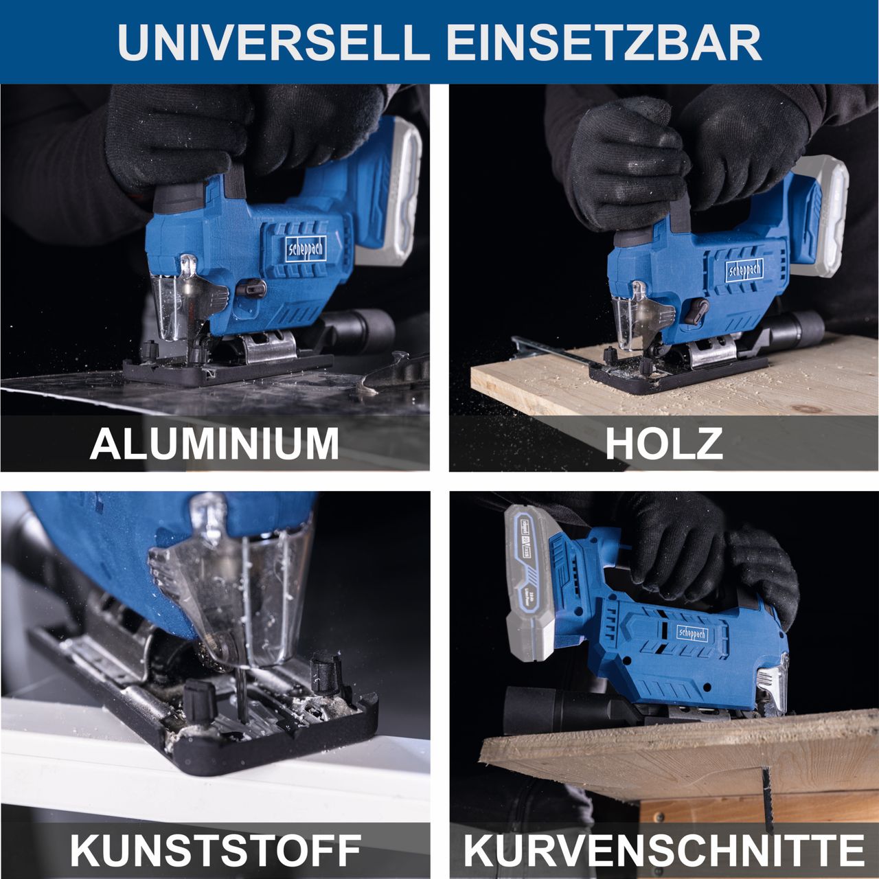Scheppach Akku-Stichsäge C-JS220-X scheppach