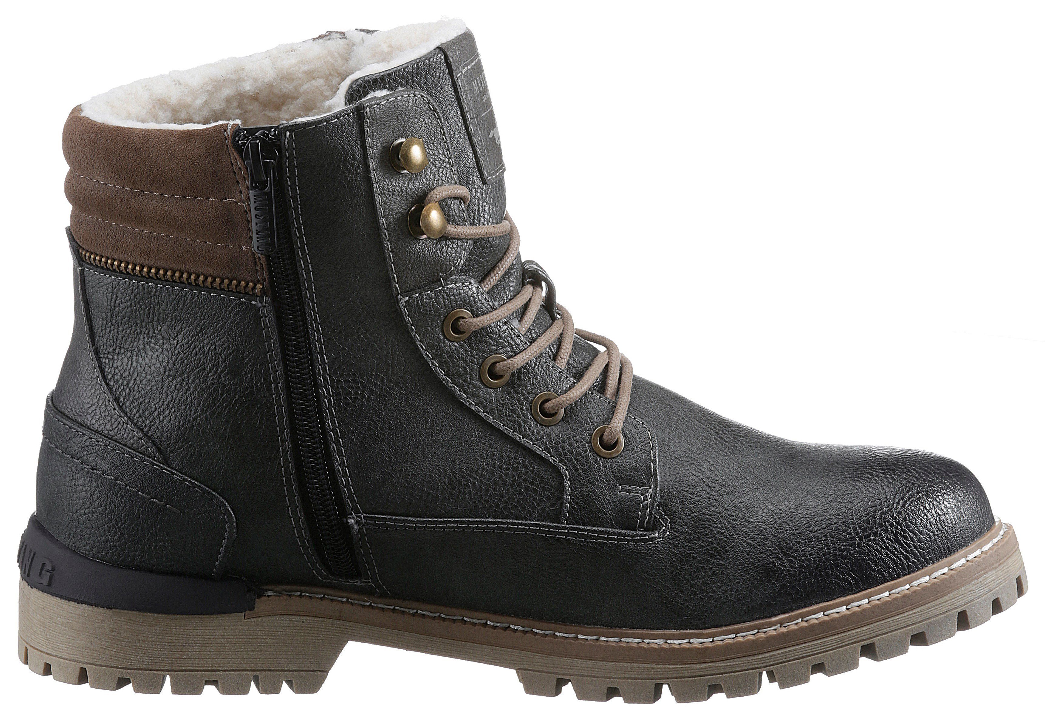 Mustang Shoes Schnürboots mit Warmfutter