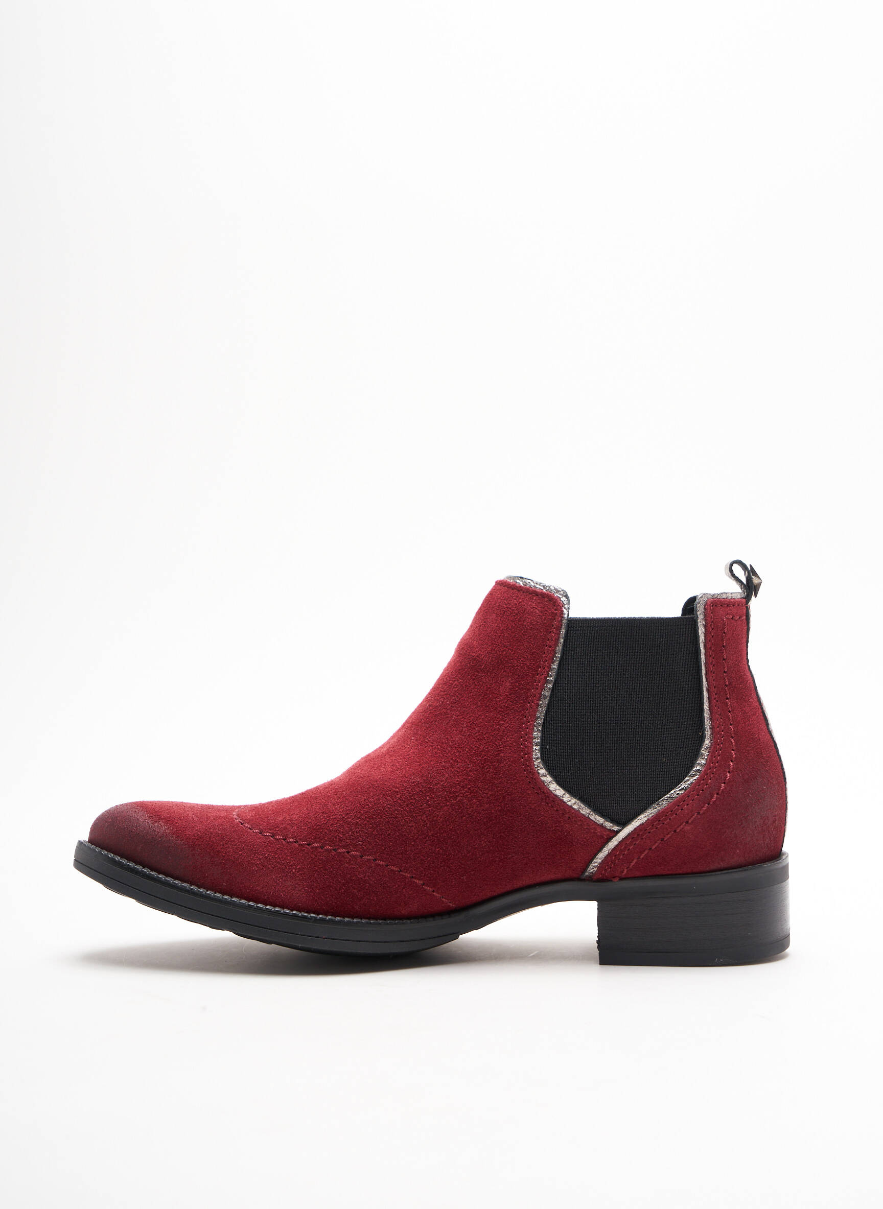 La Vie Est Belle Bottines Femme couleur rouge