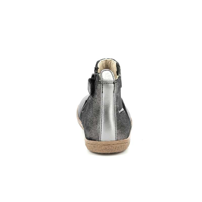 Boots cuir Vermillon