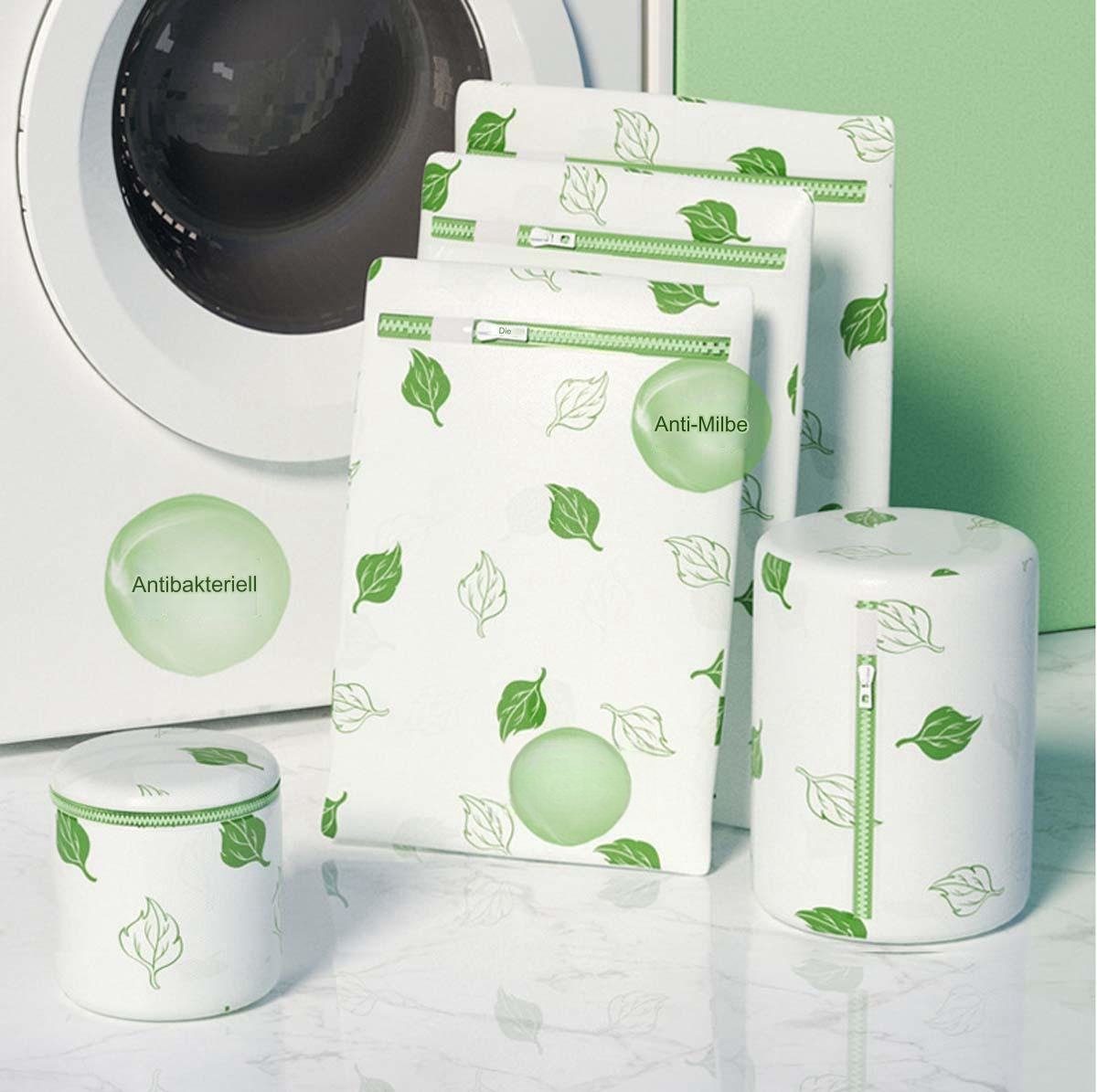 FIDDY Wäschenetz Wäschesack mit Cartoon-Print, großes Fassungsvermögen,(6-St), Schnelles Abtropfen, geeignet zum Waschen von Gegenständen