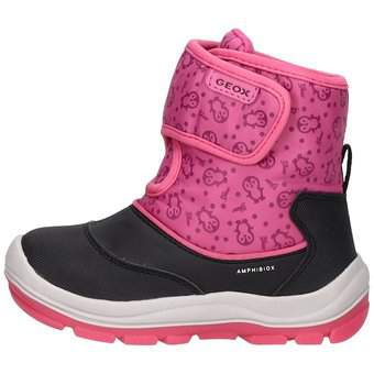 Geox B Flanfil Girl Boots in schwarz