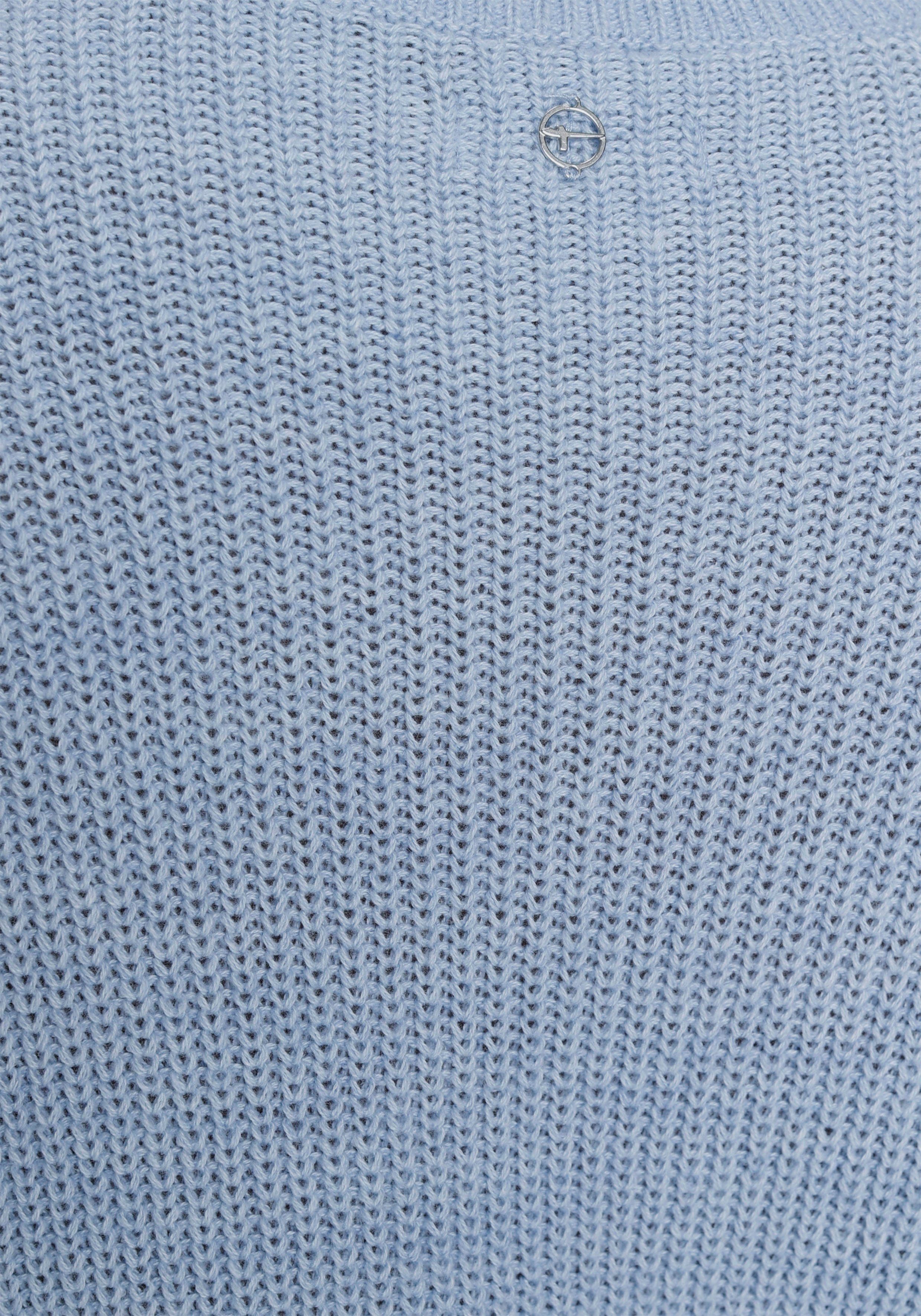 Tamaris Strickpullover mit Knopfdetail