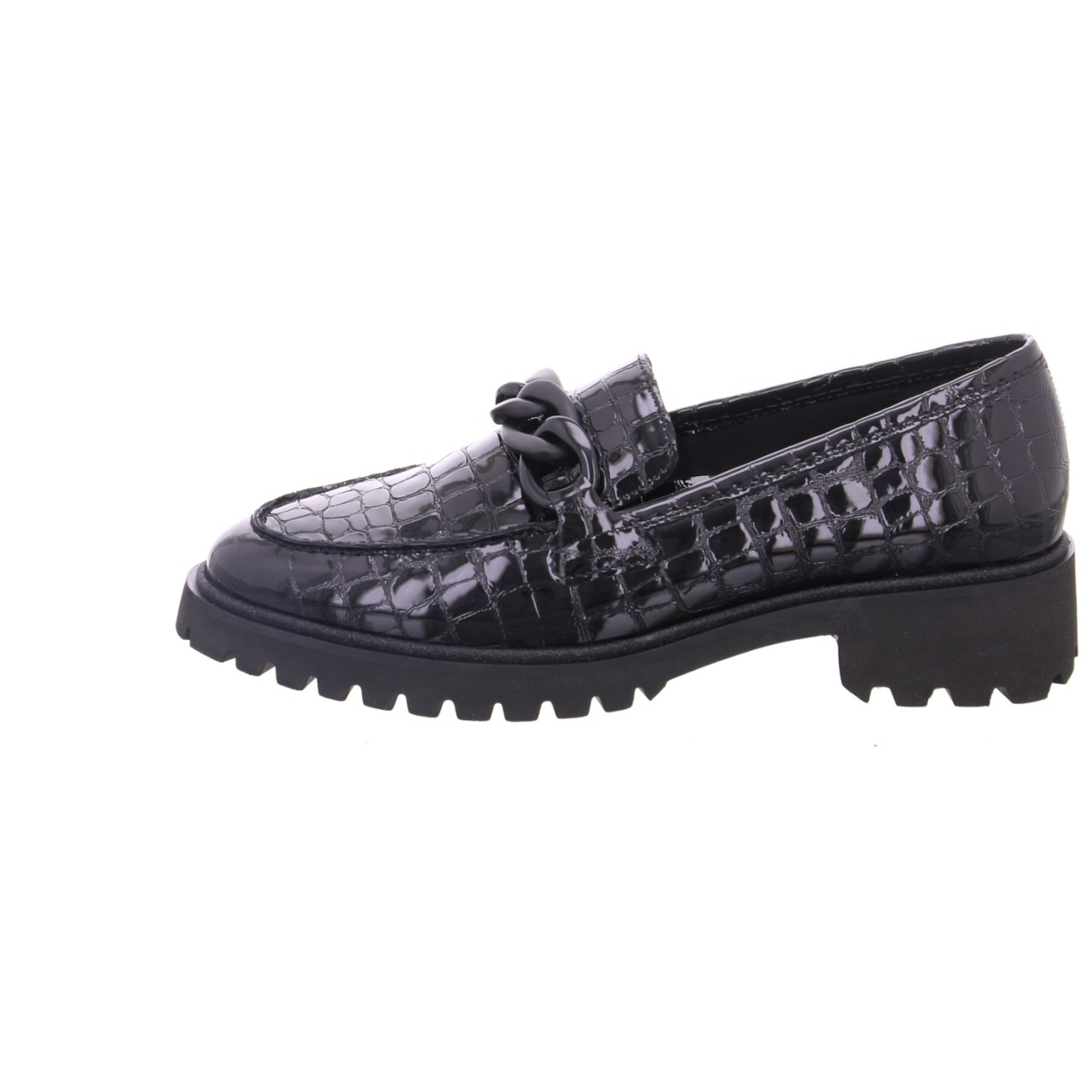 ARA Klassische Slipper schwarz