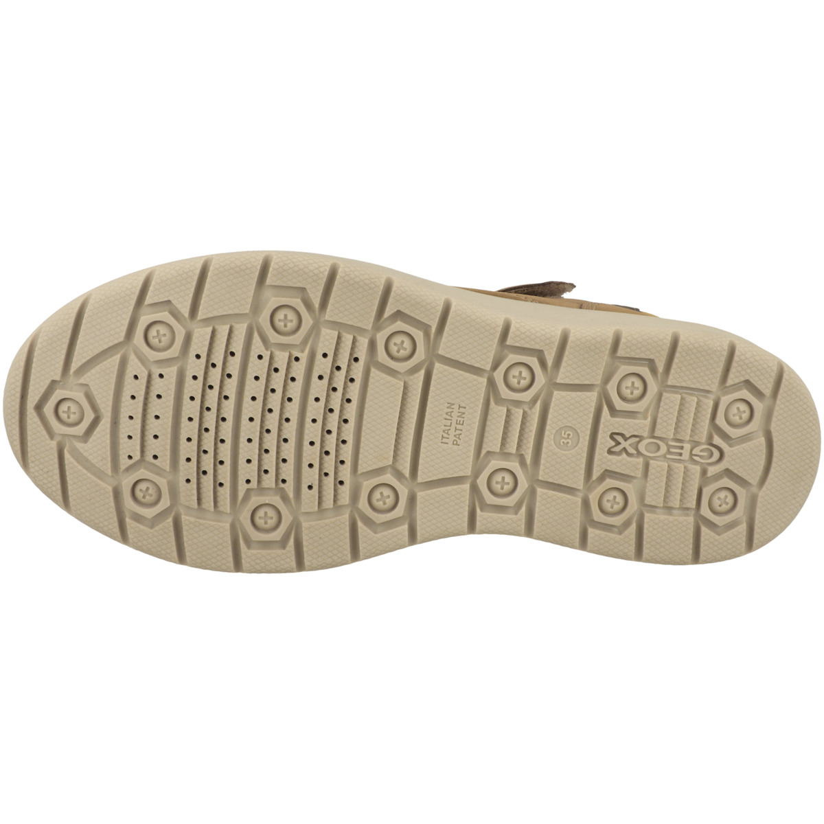 Geox J Riddock B.Wpf A Schnürboots braun