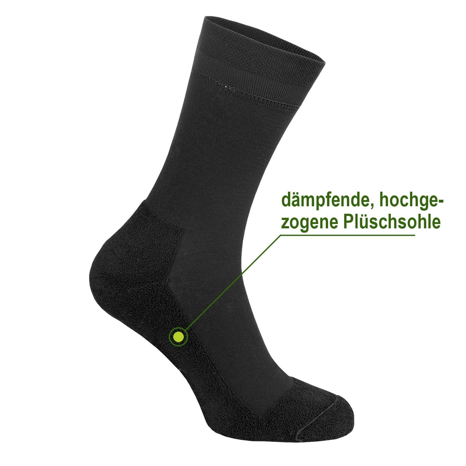 Sportsocken Athletic mit Plüschsohle