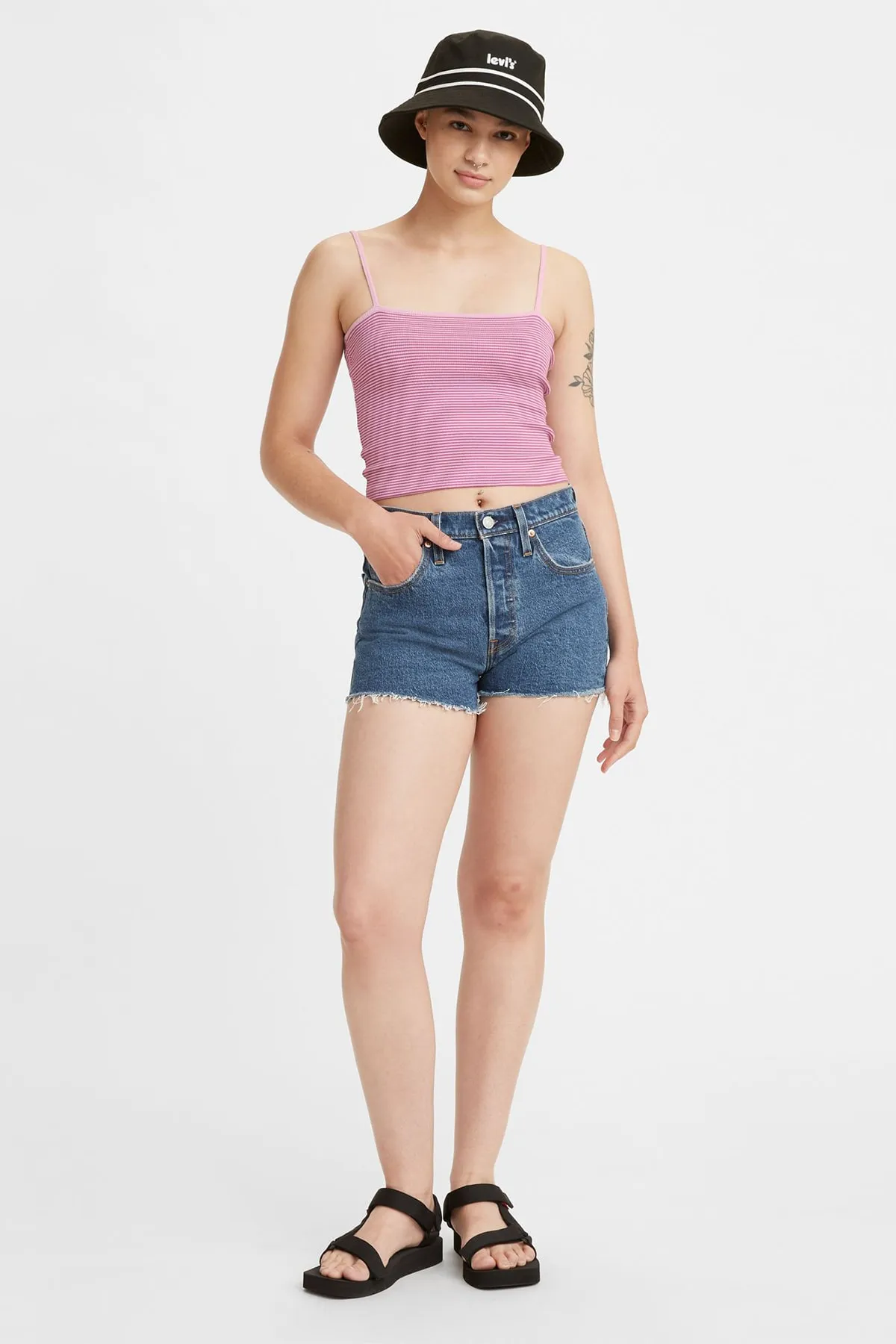 Levi&'s  Blaue Shorts und Bermudas für Damen/Mädchen