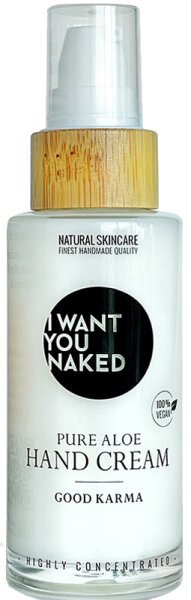 I Want You Naked Good Karma Pure Aloe Hand Cream Handcreme