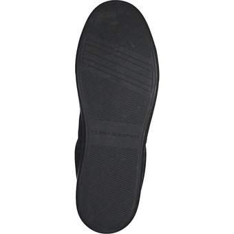 Tommy Hilfiger Casual Leather Cupsole in schwarz