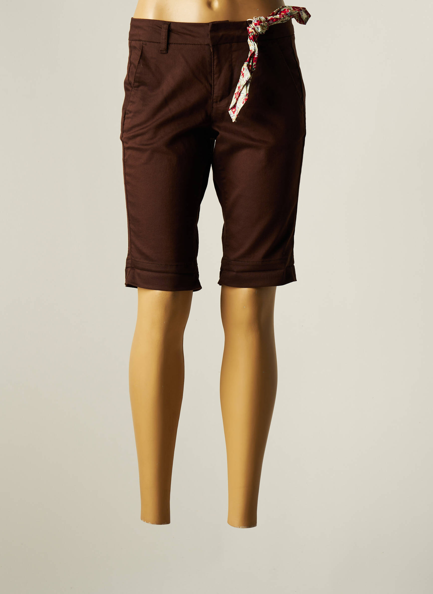 Cream Bermudas Femme couleur marron