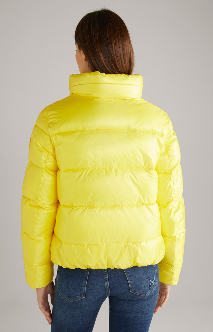 Steppjacke in Gelb
