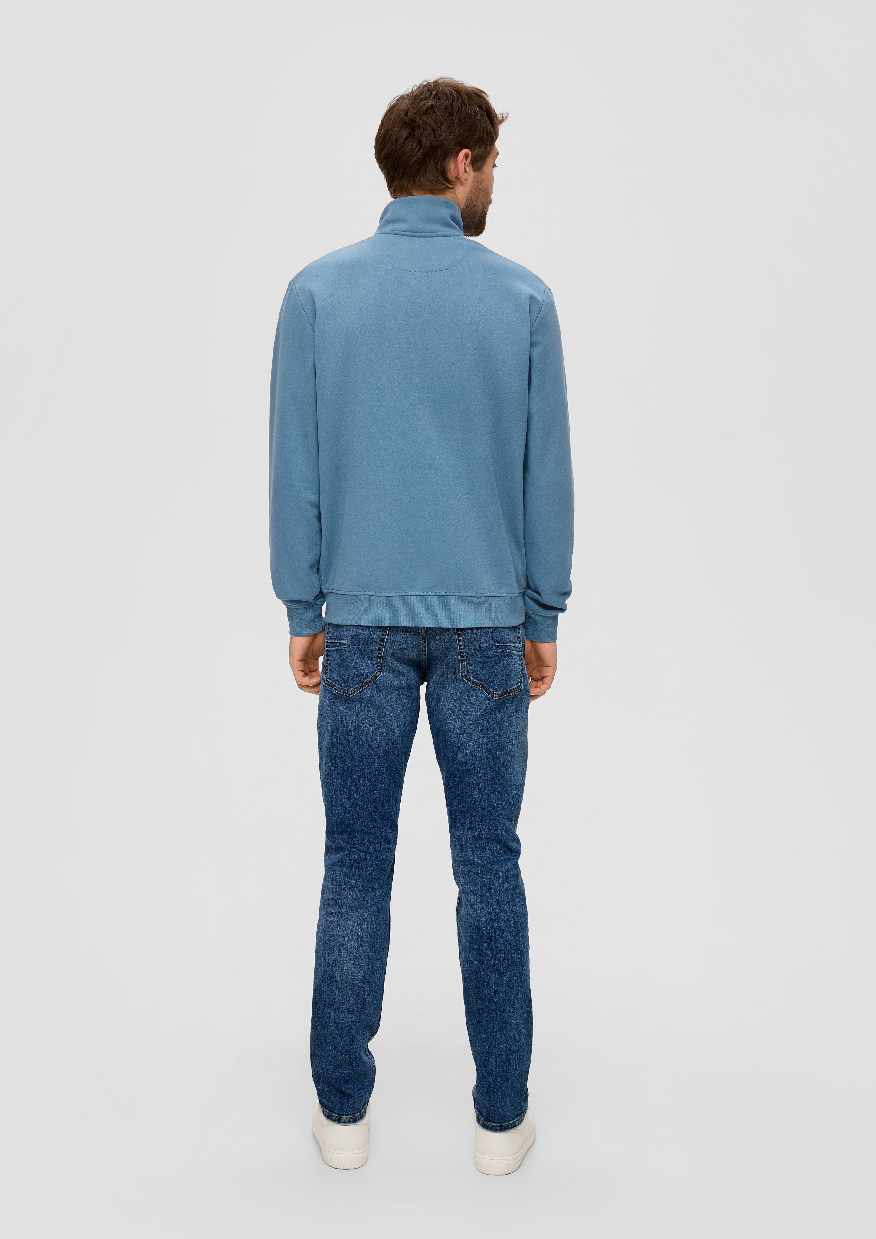Sweatshirt-Jacke mit Stehkragen  2141491-5402
