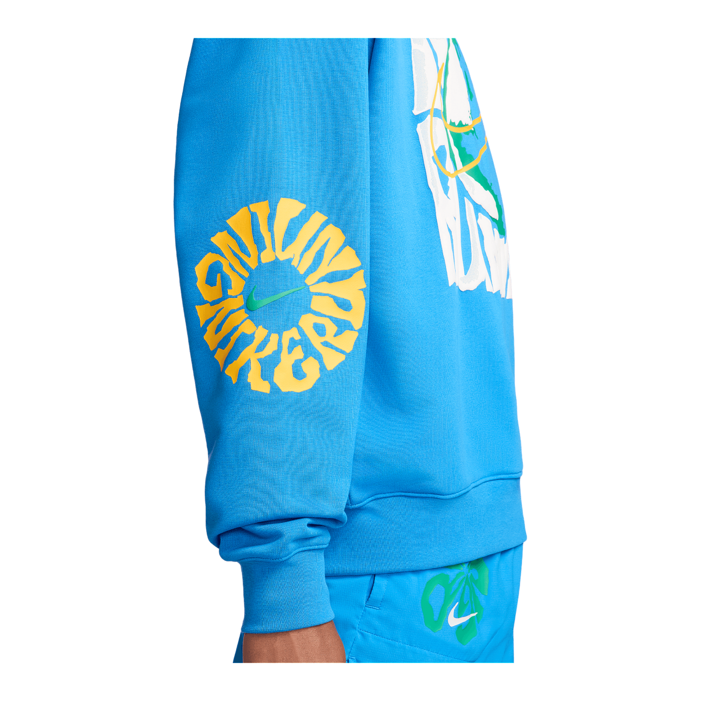 Nike Energy Fleece Crew Sweatshirt Blau F435