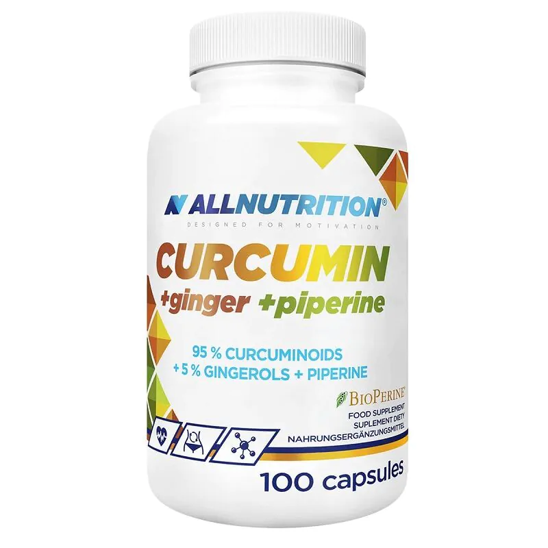 Allnutrition Куркумин + Ђумбир + Пиперин 100 капсула