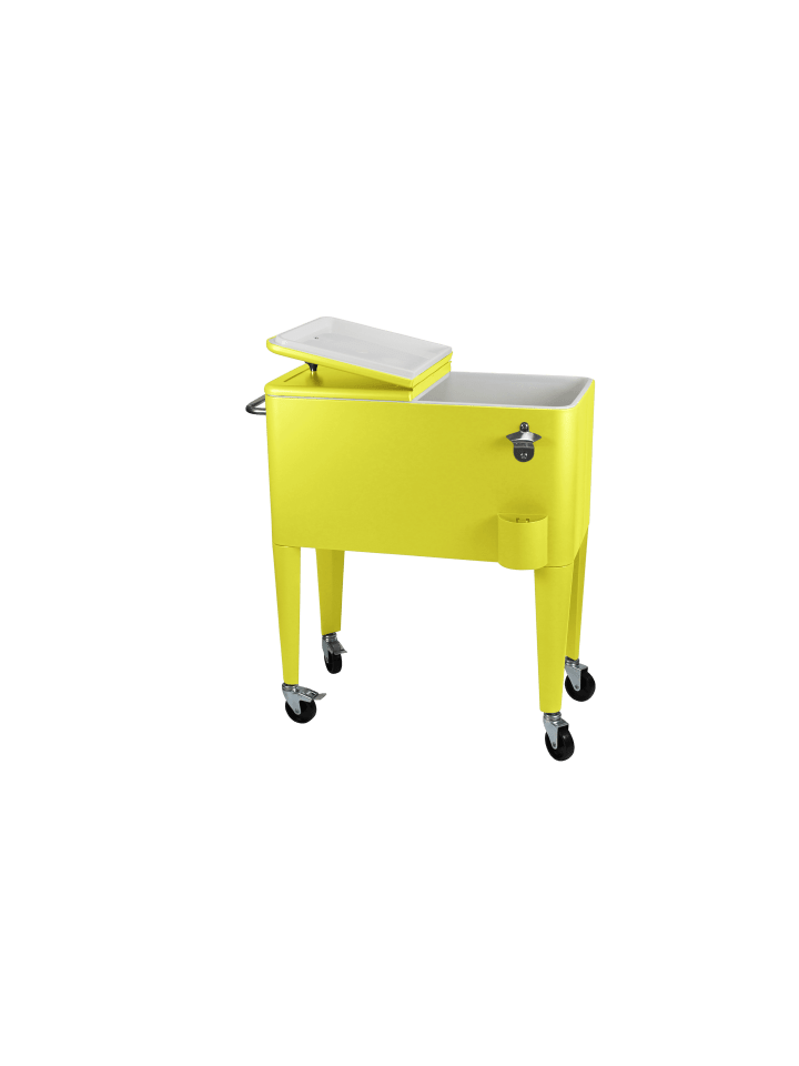 Beachtrekker Kailua Cooler - Kühlbox, Kühlwagen, Getränkekühler, Gelb günstig kaufen onesize